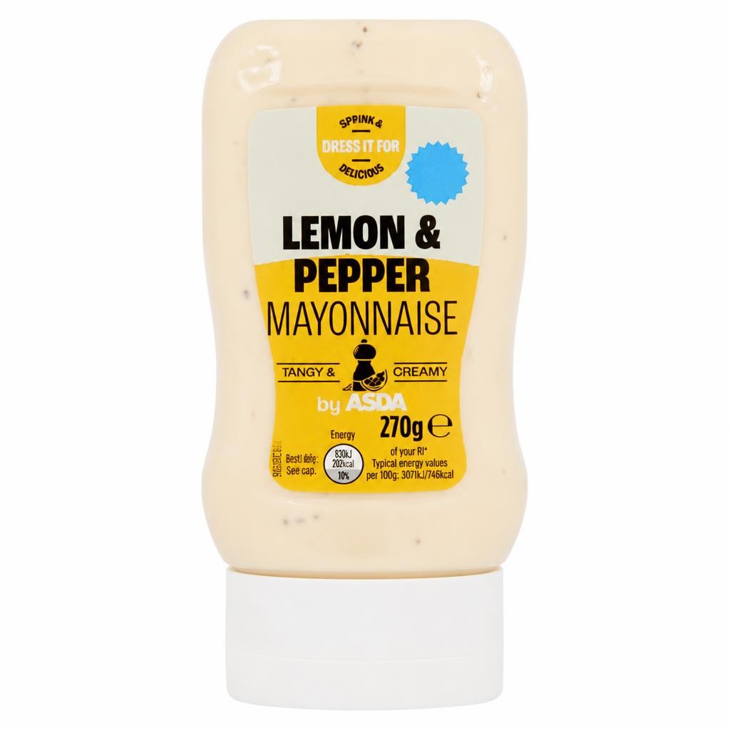 ASDA Lemon & Pepper Mayonnaise 270g