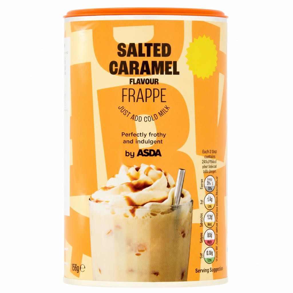 ASDA Salted Caramel Flavour Frappe 150g