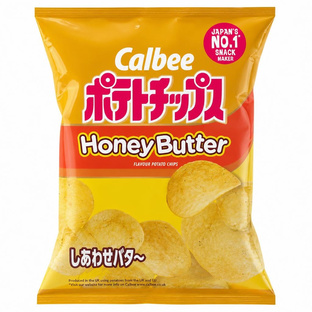Calbee Honey Butter Flavour Potato Chips 130g