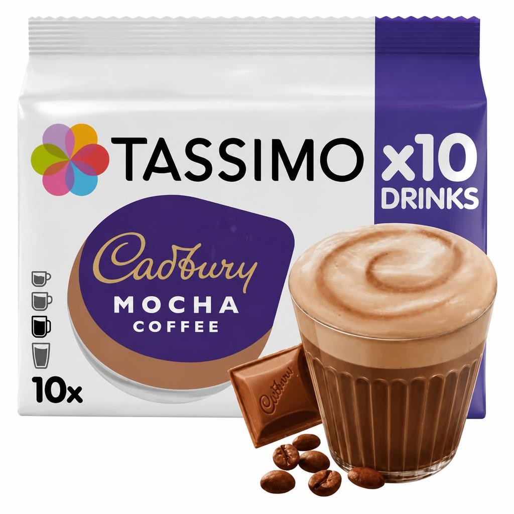 Tassimo Cadbury Mocha Coffee Pods x10