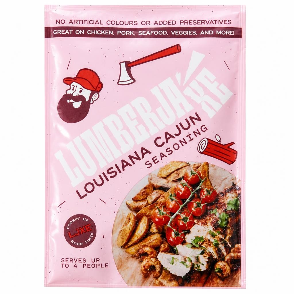 Lumberjaxe Louisiana Cajun Seasoning 30g