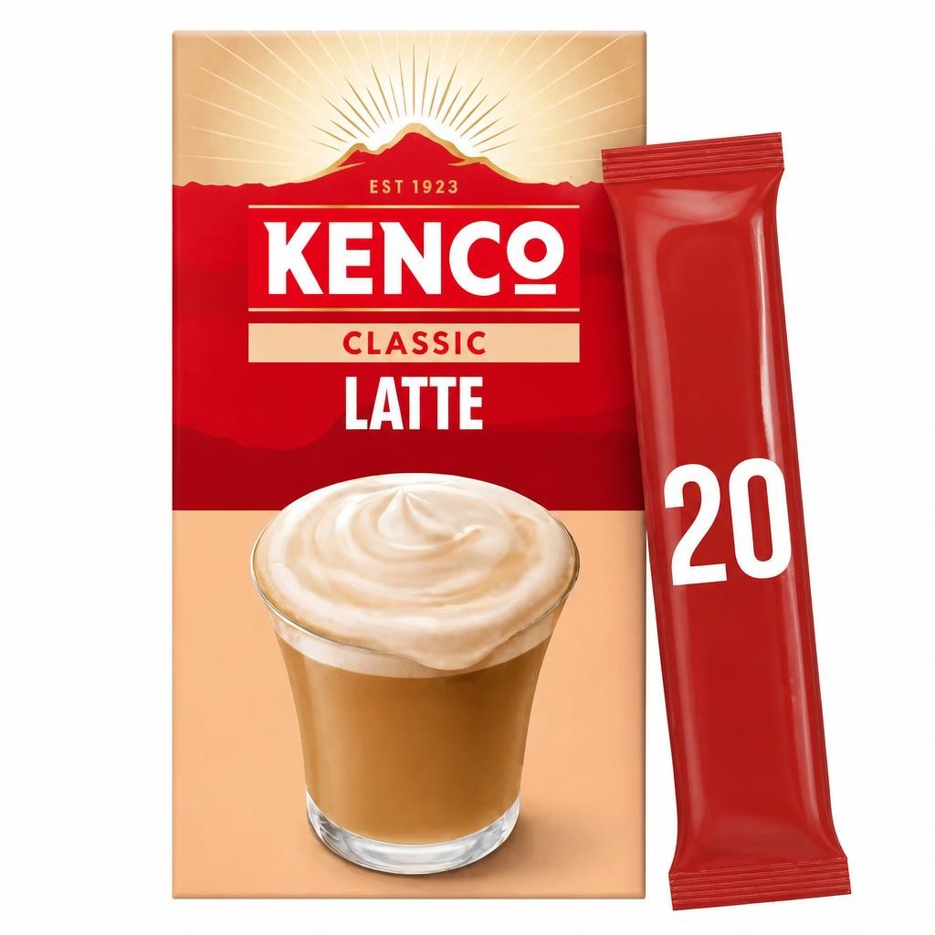 Kenco Classic Latte Instant Coffee Sachets x20