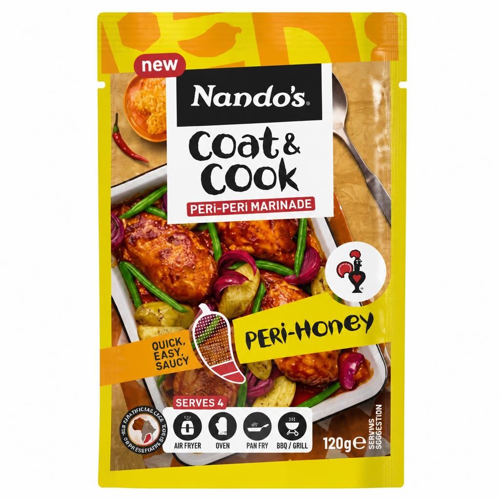 Nando's Peri-Honey Coat & Cook Peri-Peri Marinade 120g