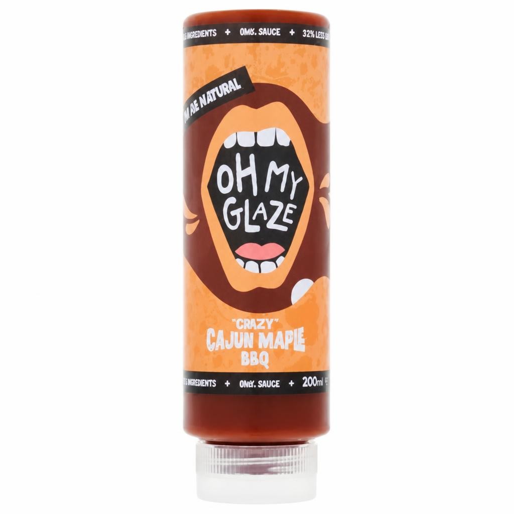 Oh My Glaze "Crazy" Cajun Maple BBQ 200ml