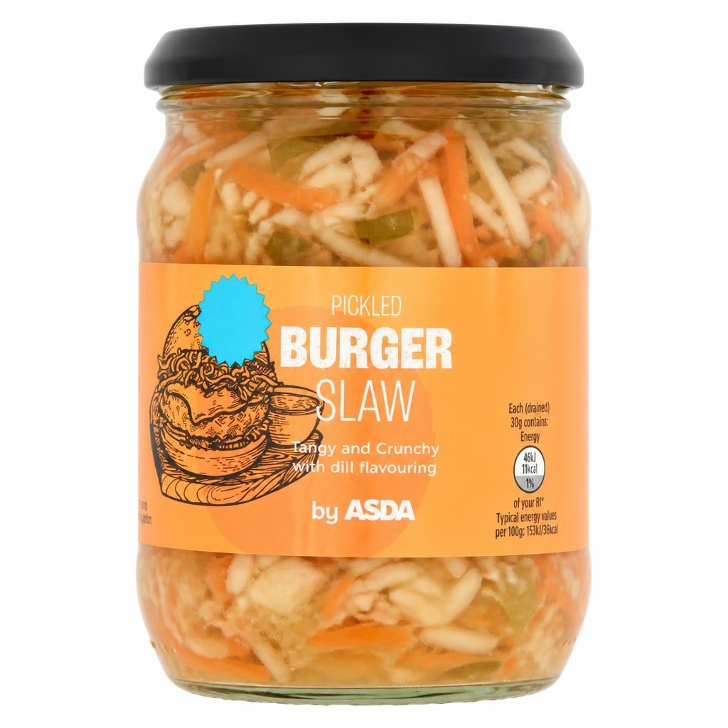ASDA Pickled Burger Slaw 340g