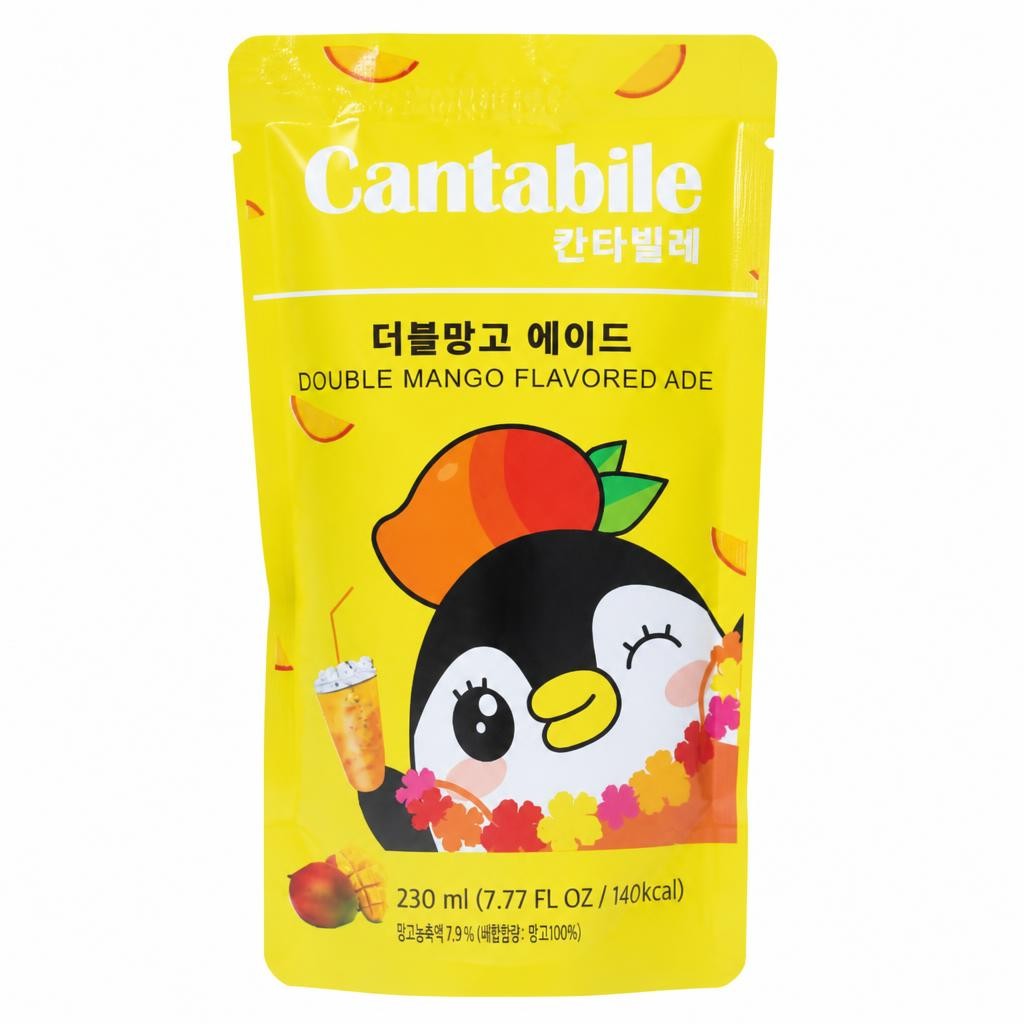 Cantabile Double Mango Flavored Ade 230ml