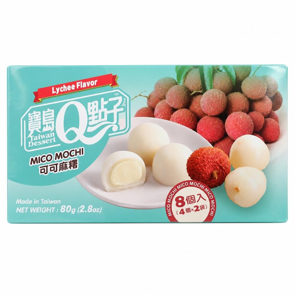 Q Mochi Mico Lychee Flavour 80g