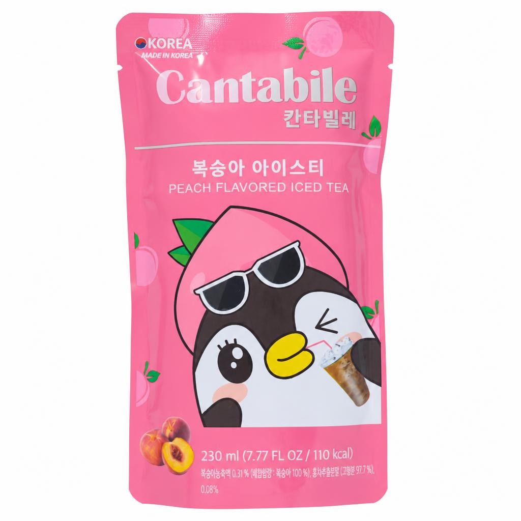 Cantabile Peach Flavour Ice Tea 230ml