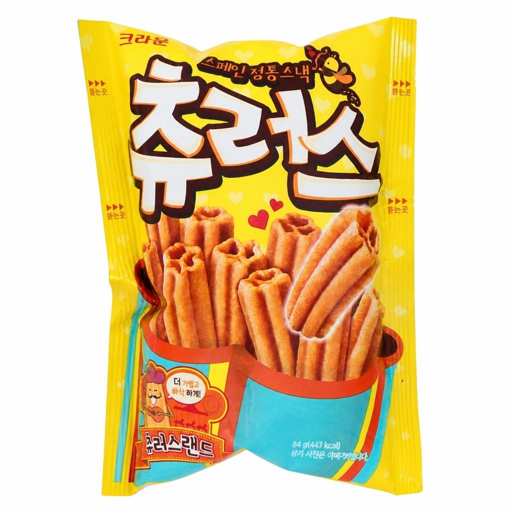 Crown Churros Style Snack 84g