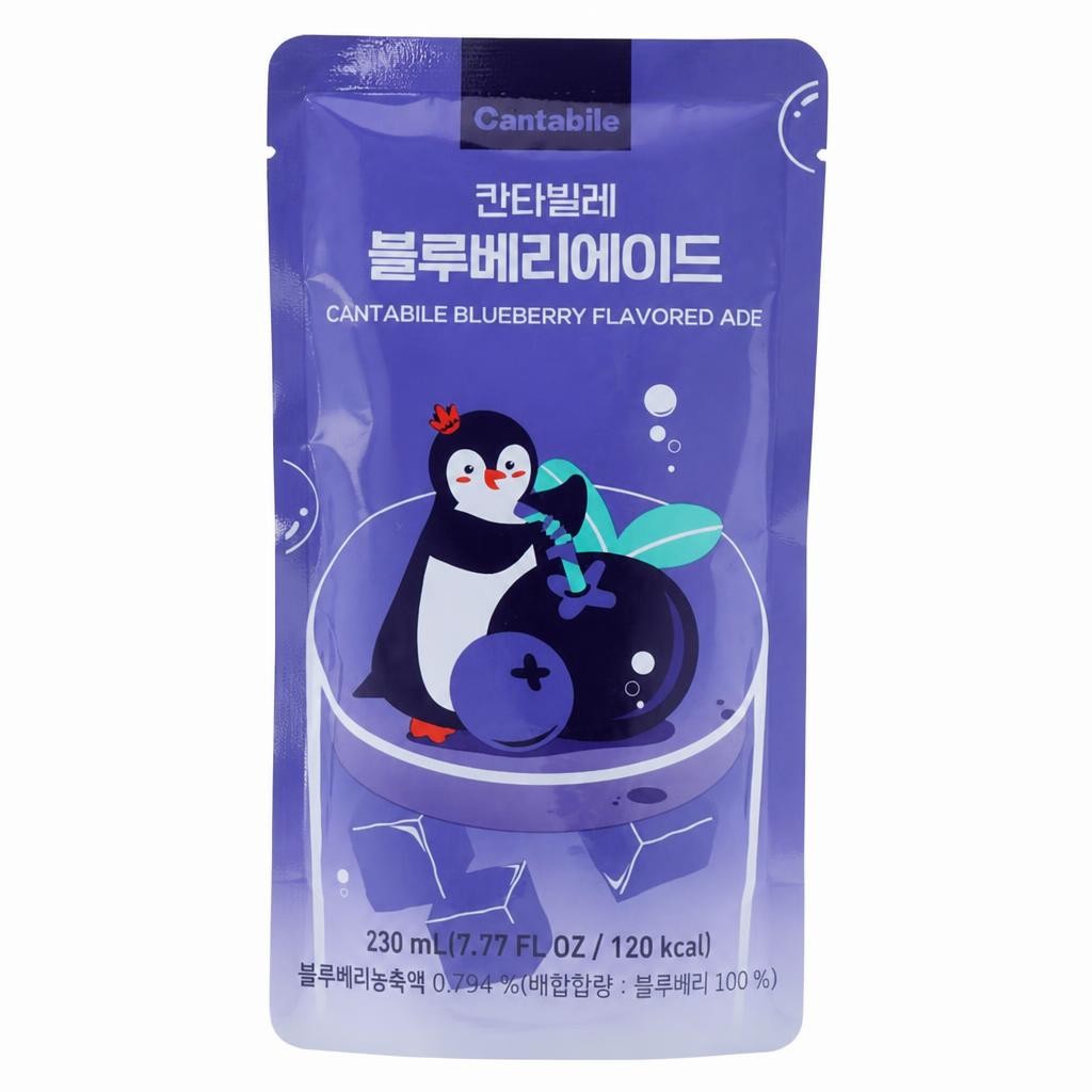 Cantabile Blueberry Flavored Ade 230ml