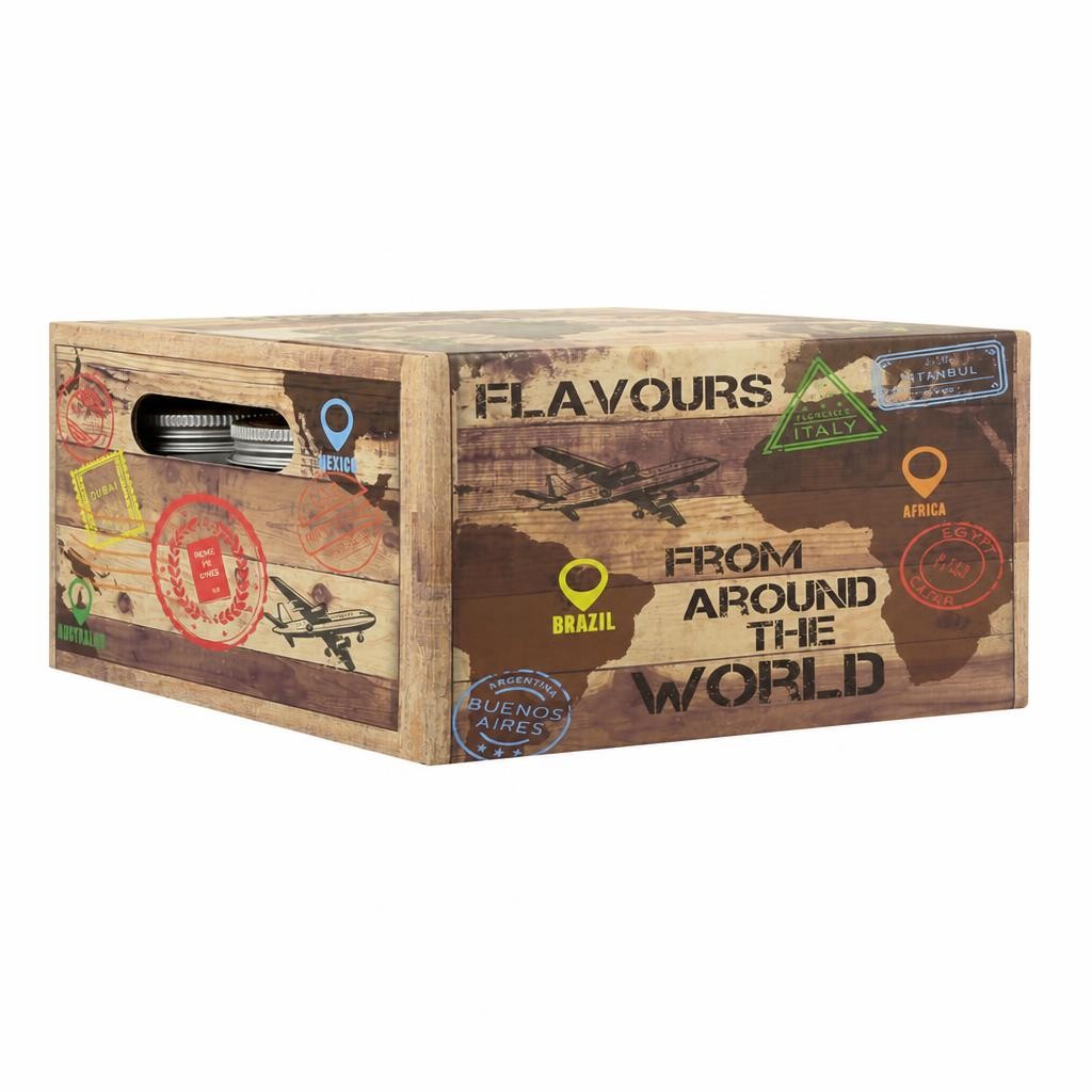 Around The World Seasoning Set - 9 Sauces Oils & Spices
