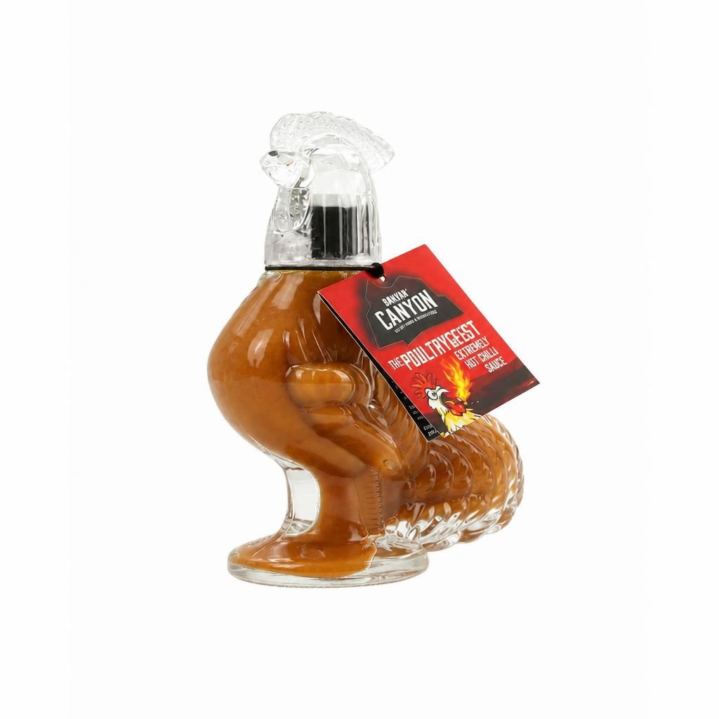 The Poultrygeist Ghost & Red Jalapeno Hot Chilli Sauce