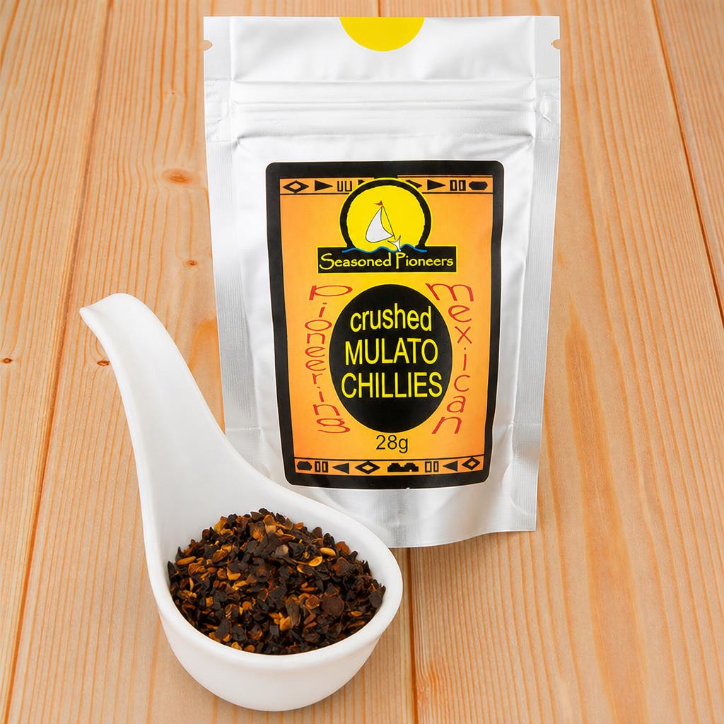 Seasoned Pioneers Crushed Mulato Chillies