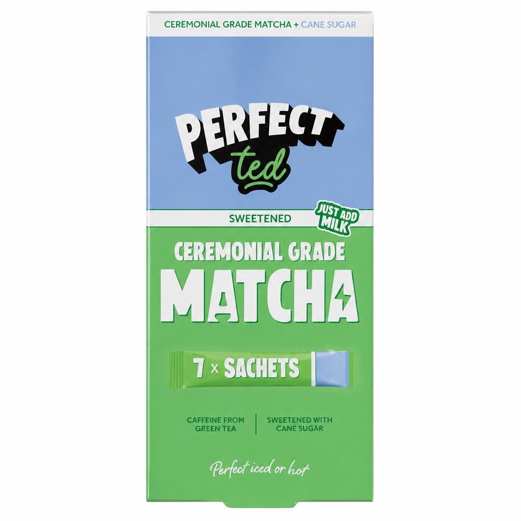 Perfect Ted Sweetened Ceremonial Grade Matcha 35g (7 x 5g)