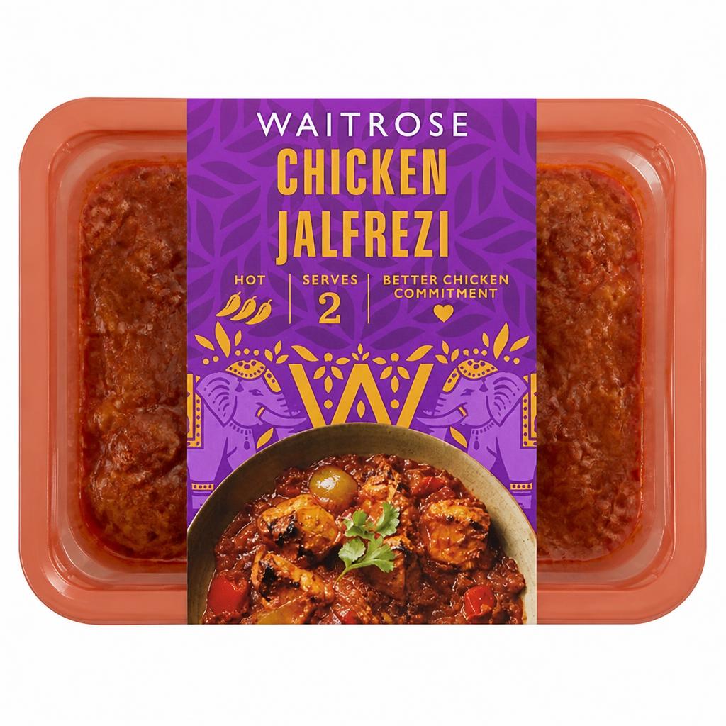 Waitrose Indian Chicken Jalfrezi Curry for 2