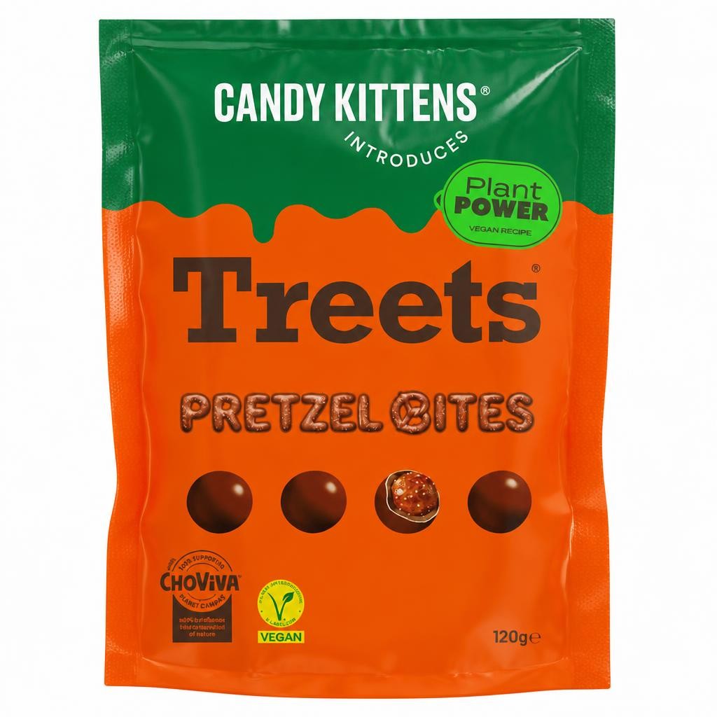 Candy Kittens 120g Treets Pretzel Bites Small Chocolate Pouch