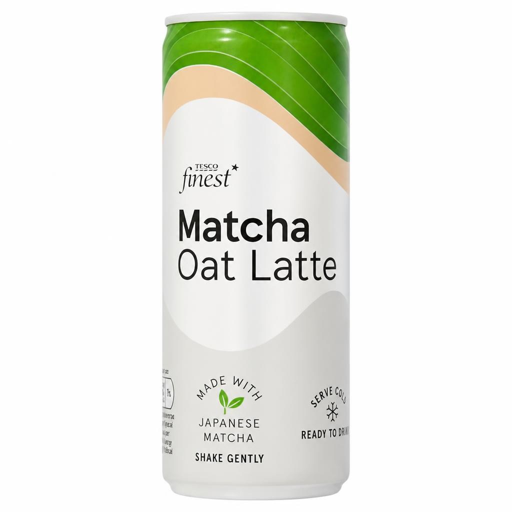 Tesco Finest Matcha Oat Latte 250ml