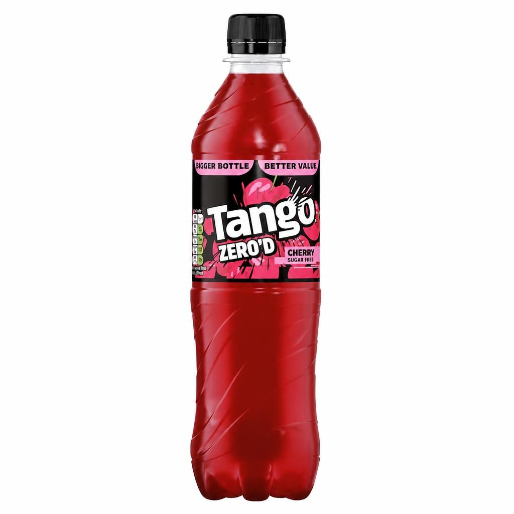 TANGO Zero'd CHERRY SUGAR FREE 600ML