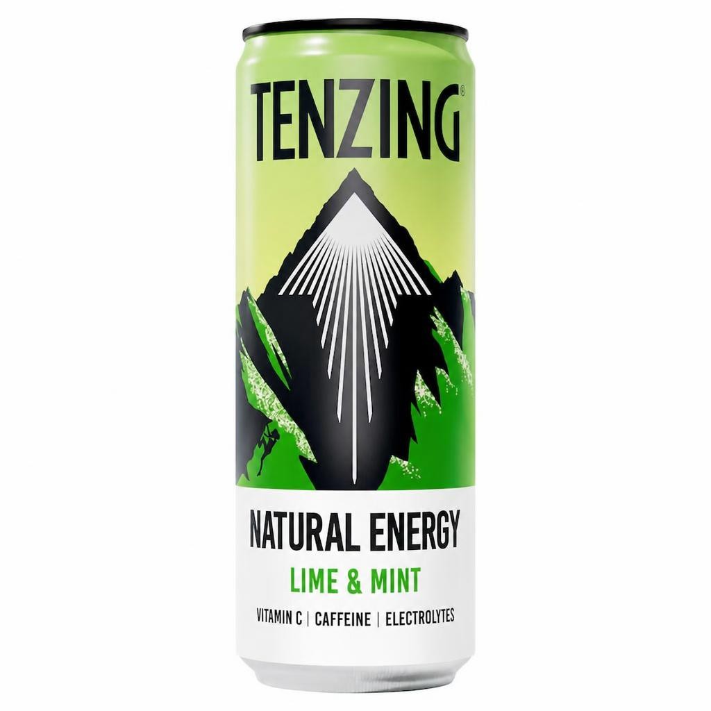 Tenzing Natural Energy Drink - Lime & Mint 330ml