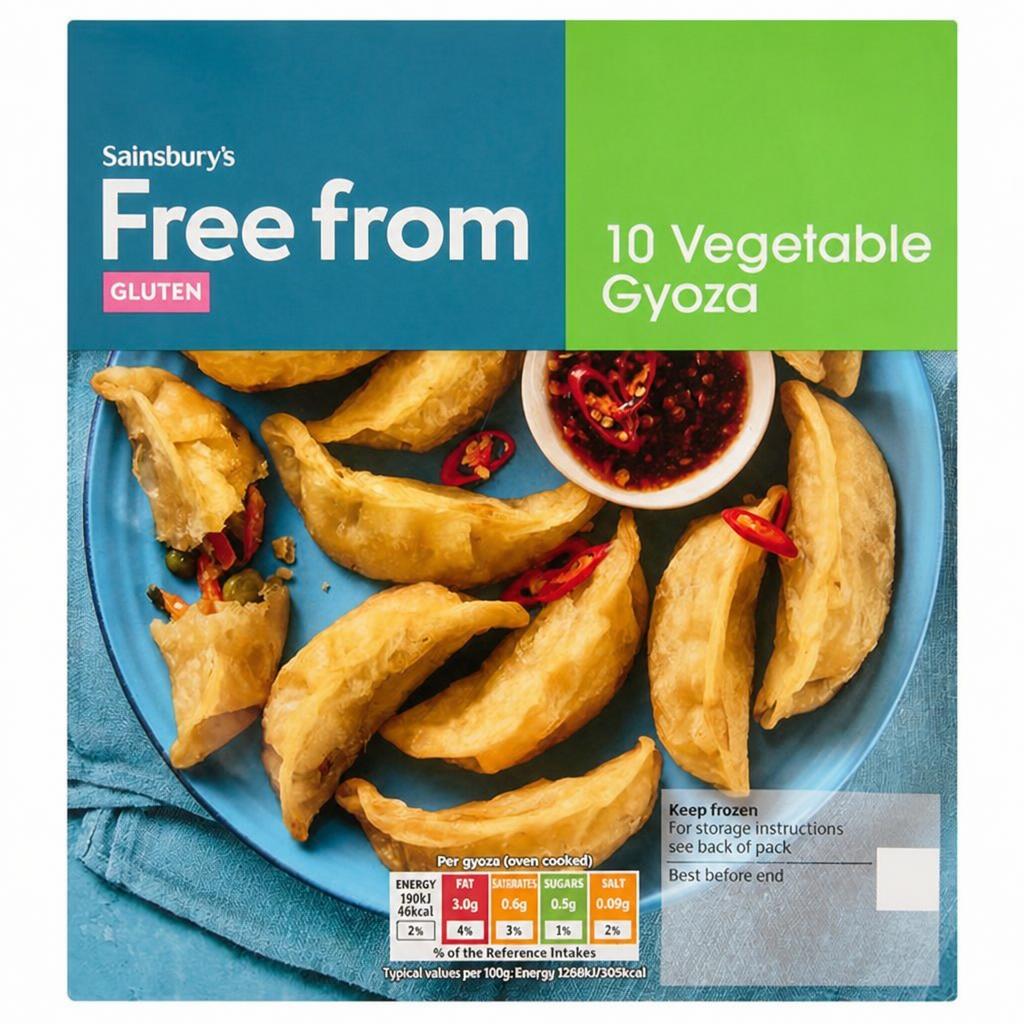 Sainsbury's Free From 180g Gluten Free Vegetable Gyoza