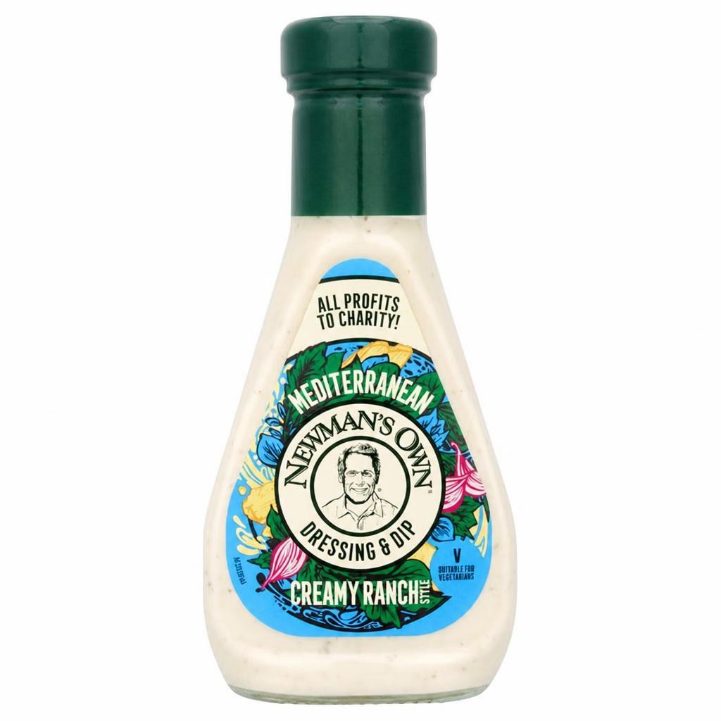 Newman's Own Creamy Mediterranean Ranch Dressing Sauce