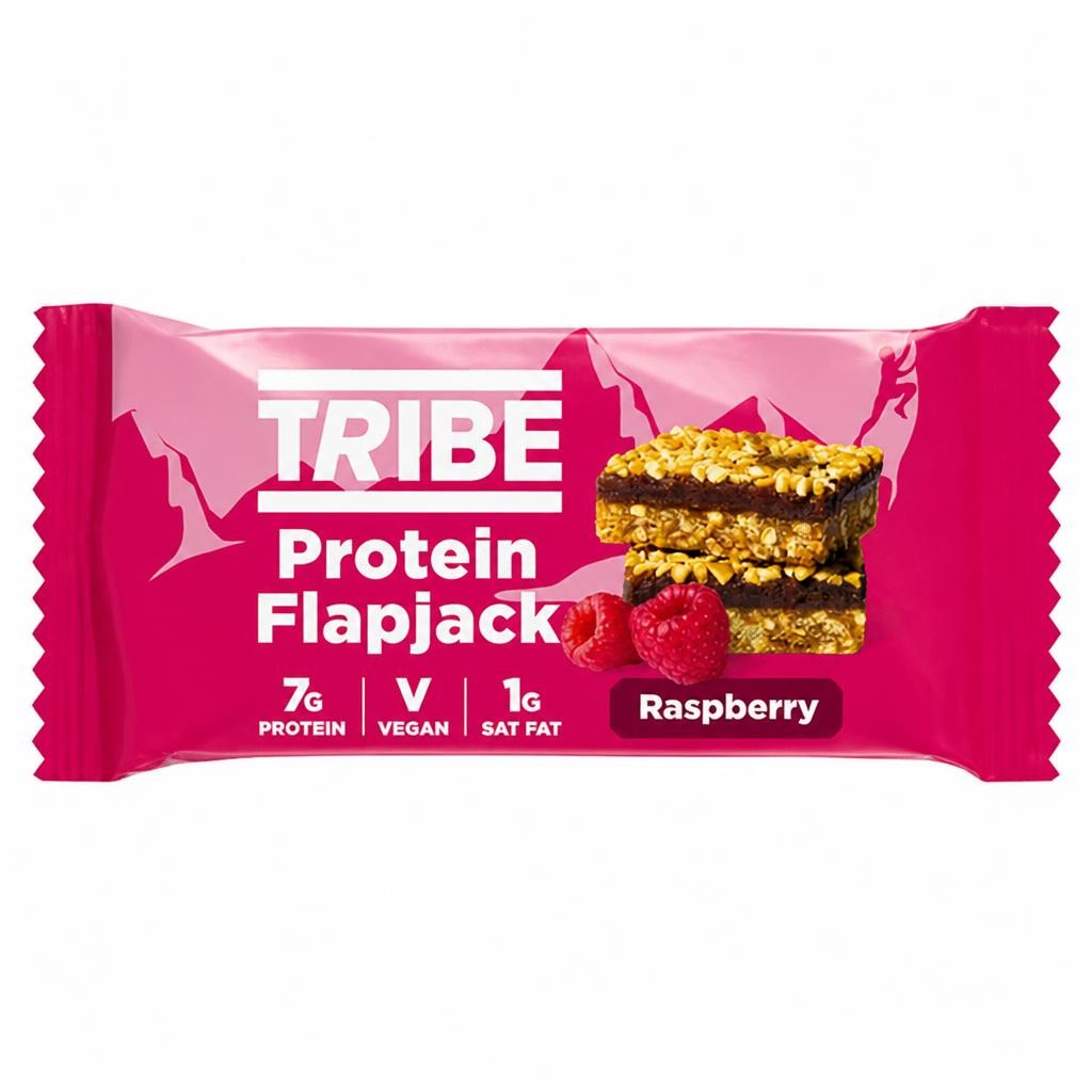 Tribe Protein Flapjack Raspberry 50g