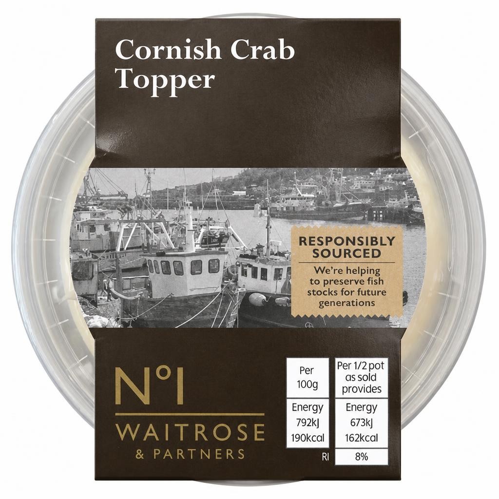 No.1 Cornish Crab Topper