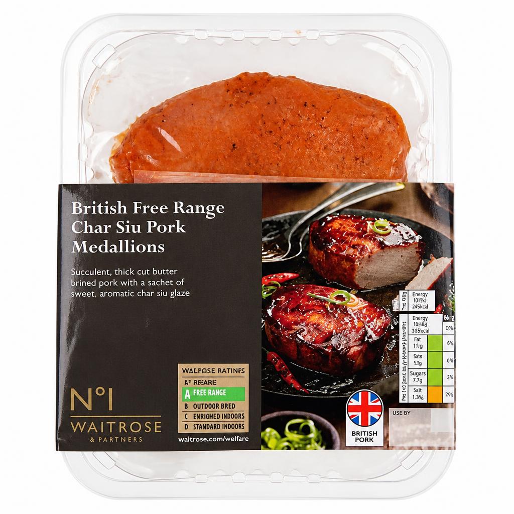 No.1 British Free Range Char Siu Pork Medallions