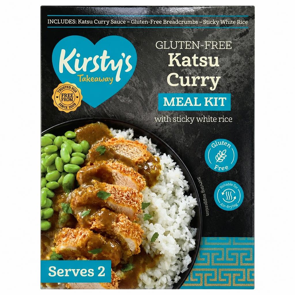 Kirsty's Takeaway 315g Katsu Curry with Sticky White Rice Meal Kit