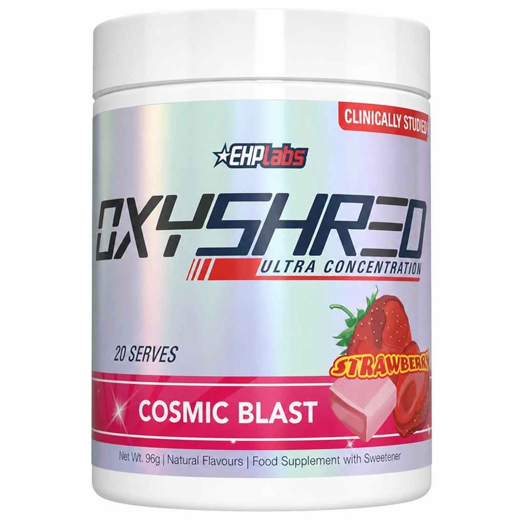 EHP Labs 96g Oxyshred Ultra Concentration Strawberry Cosmic Blast