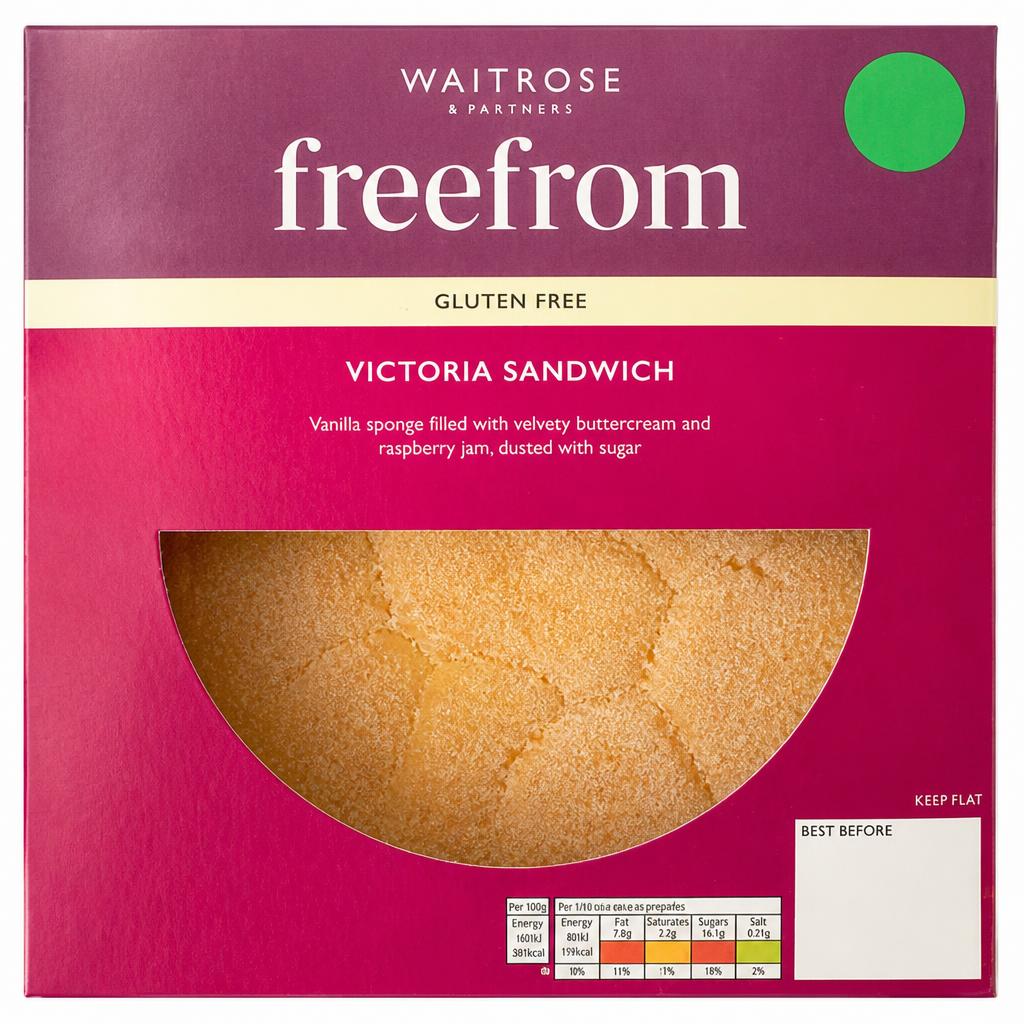 Waitrose Free From Victoria Sandwich
