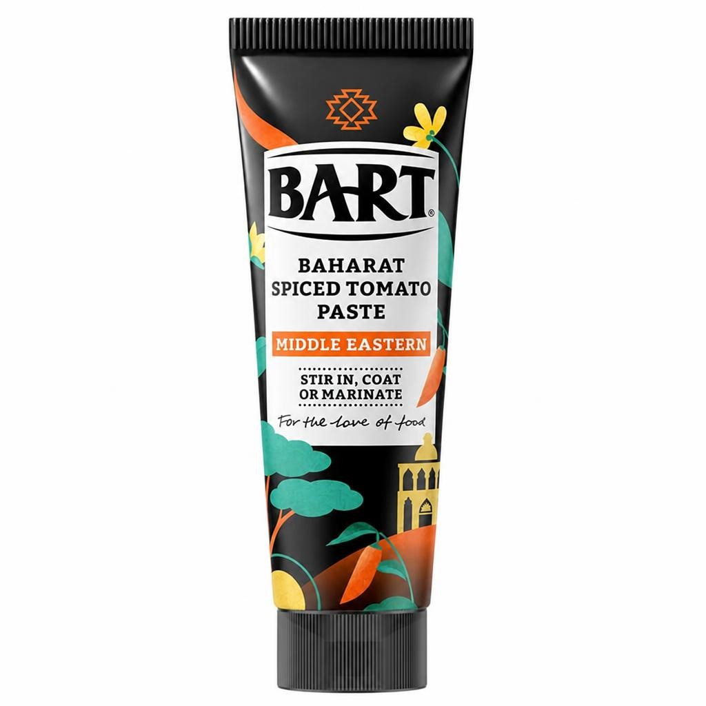 Bart 80g Baharat Spiced Middle Eastern Tomato Paste