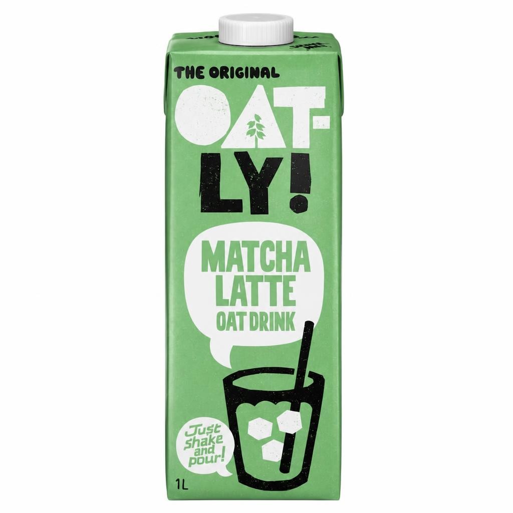 Oatly The Original Matcha Latte Oat drink 1L