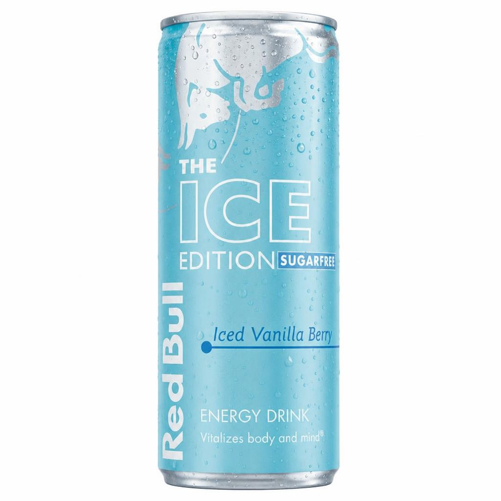 Red Bull The Ice Edition Sugar Free Iced Vanilla Berry Energy Drink 250ml