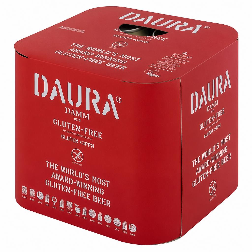 Daura Damm Gluten Free Beer 4 x 330ml