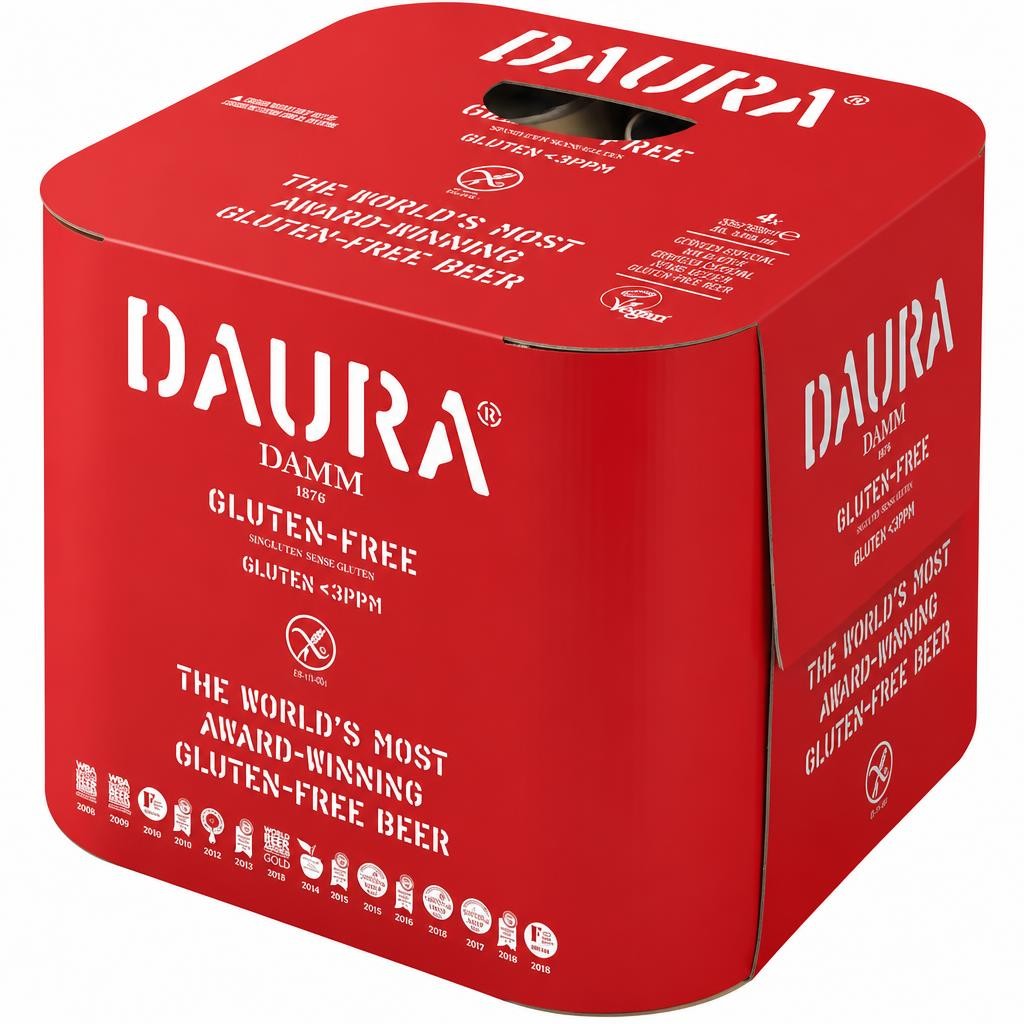 Daura Damm Gluten Free Beer 4 x 330ml