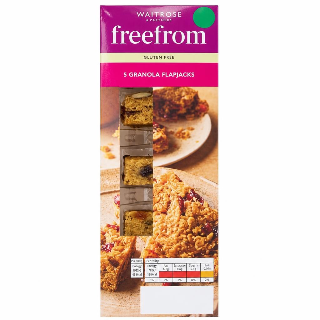Waitrose Free From Granola Flapjacks