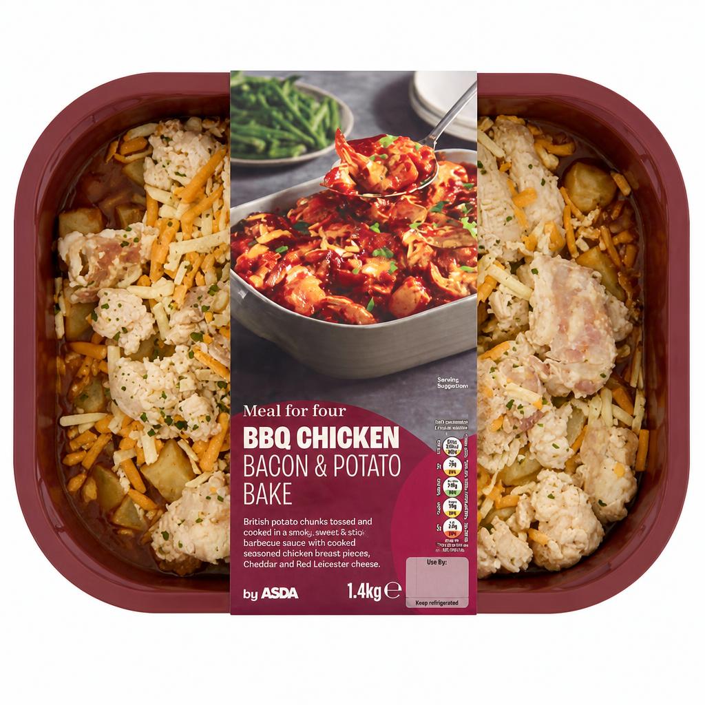 ASDA ASDA BBQ Chicken Bacon & Potato Bake 1.4kg