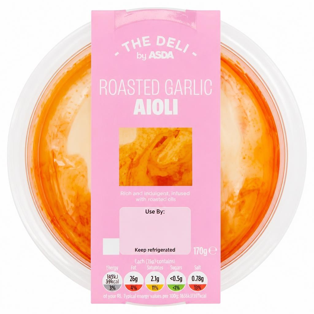 The Deli by ASDA The Deli Roasted Garlic Aioli 170g