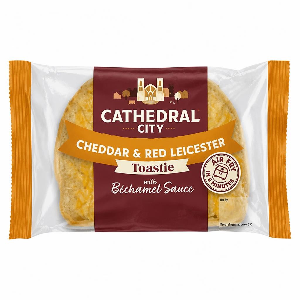 Cathedral City Cheddar & Red Leicester Toastie with Bechamel Sauce 145g