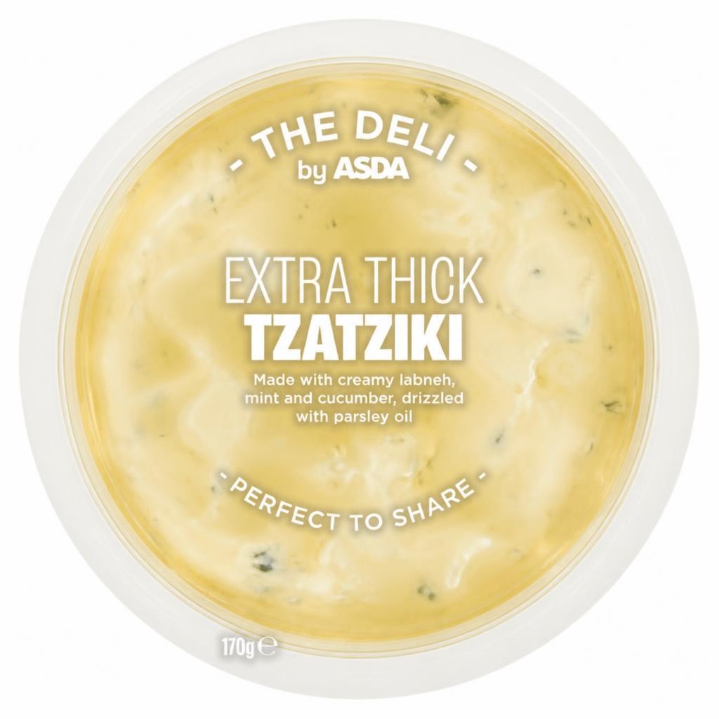 The Deli by ASDA The Deli Extra Thick Tzatziki 170g