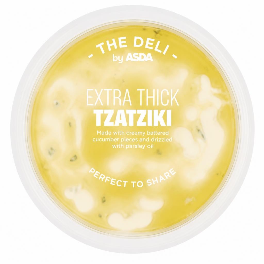 The Deli by ASDA The Deli Extra Thick Tzatziki 170g