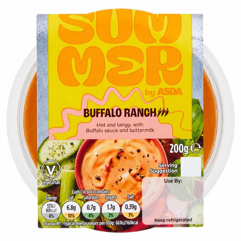Summer by ASDA Buffalo Ranch 200g