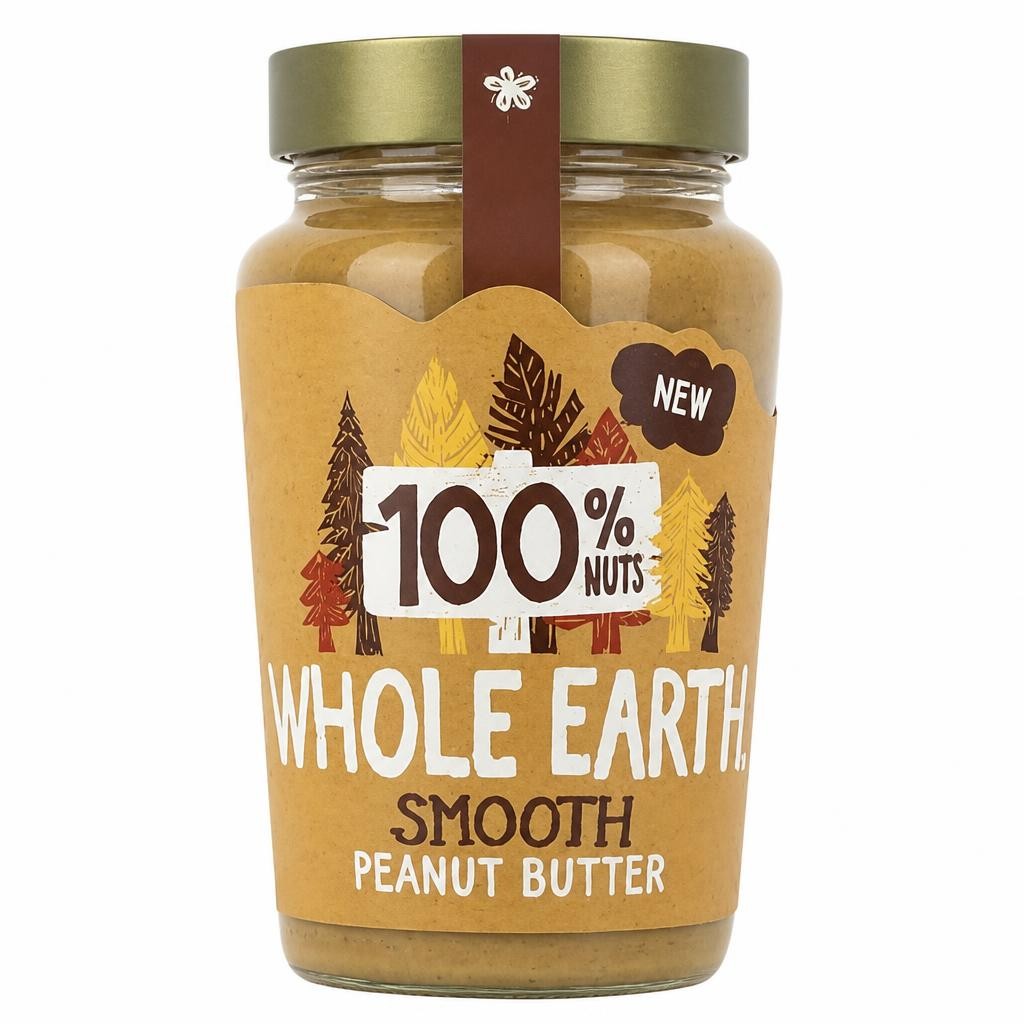 Whole Earth 100% Peanut Butter Smooth