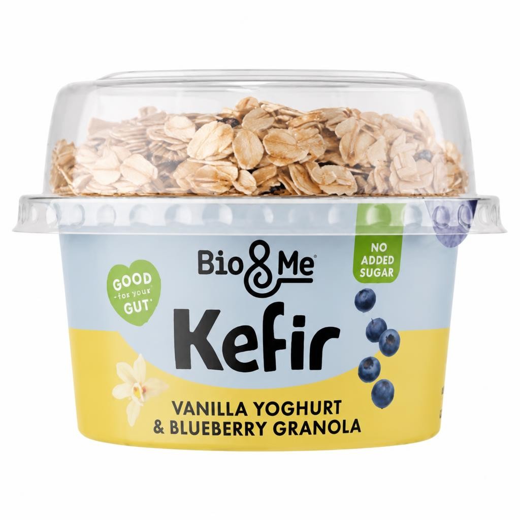 Bio&Me Kefir Vanilla Yoghurt & Blueberry Granola 150g