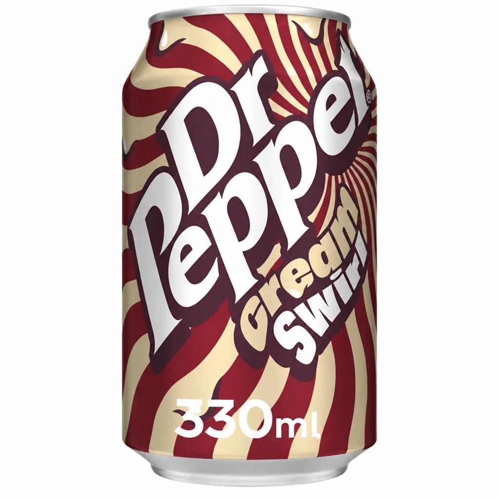Dr Pepper Cream Swirl 330ml Can