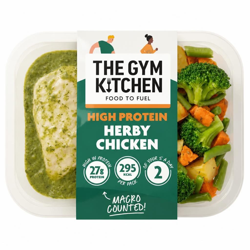The Gym Kitchen High Protein Herby Chicken 400g