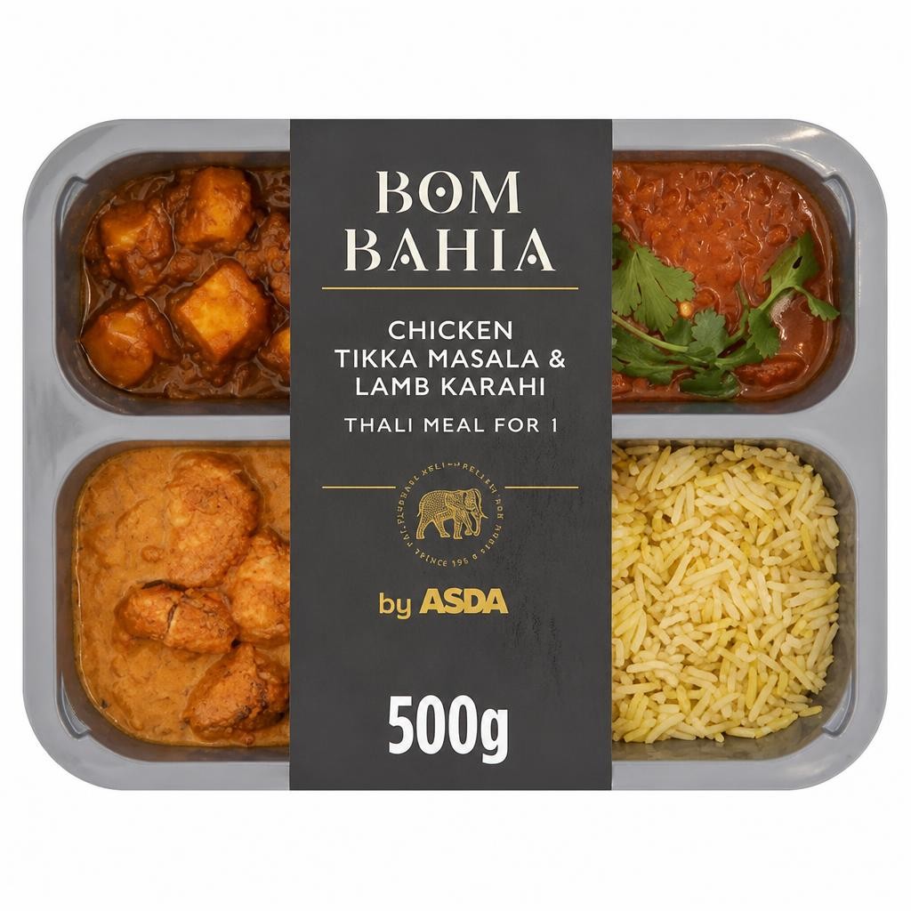 Bom Bahia by ASDA Bom Bahia by  Chicken Tikka Masala Lamb Karahi 500g