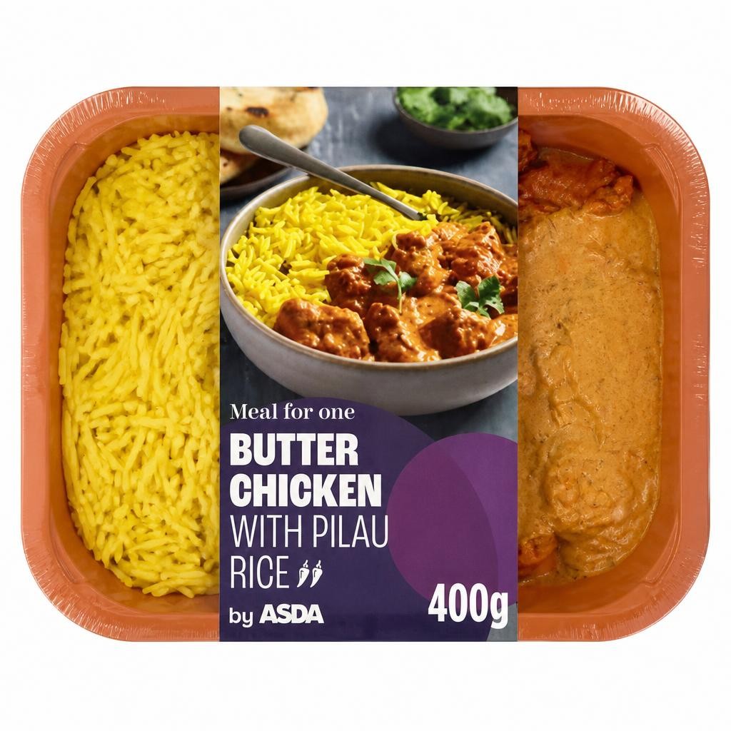 ASDA Butter Chicken with Pilau Rice 400g
