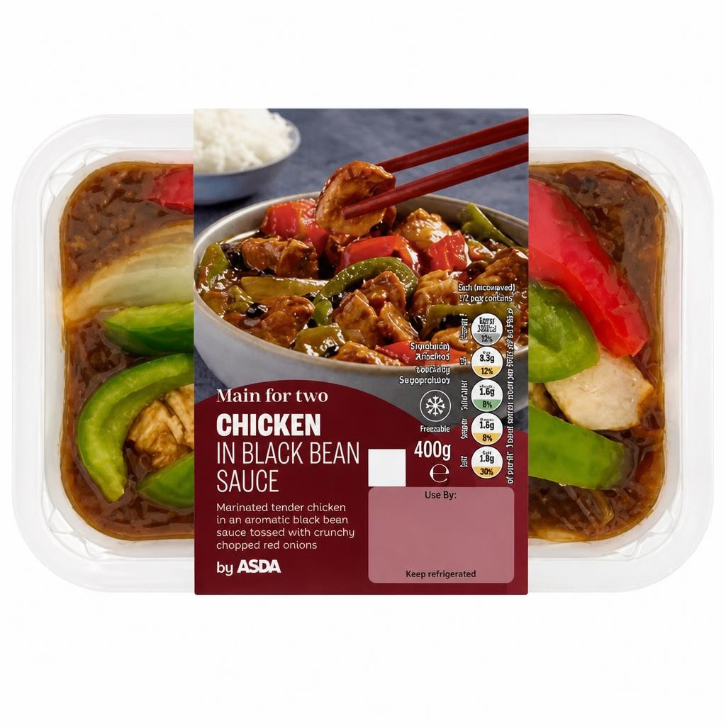 ASDA Chicken in Black Bean Sauce 400g